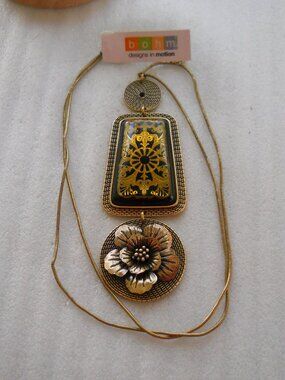 BOHM Multi Tiered Pendant Necklace   1125